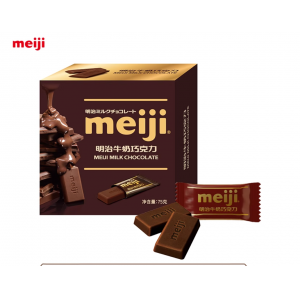meiji明治经典排块牛奶巧克力