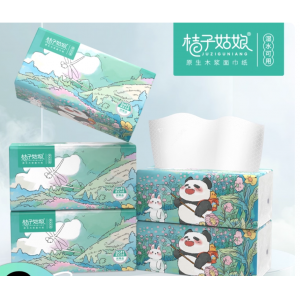 桔子姑娘纸巾大包抽纸